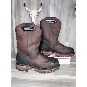 Cody James Met Guard Western Work Boots Mens 13 D Waterproof Vibram Electrical